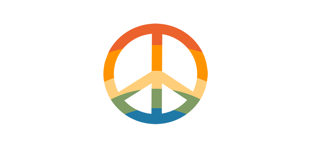 Pride & Peace Symbol - LGBTPride.com