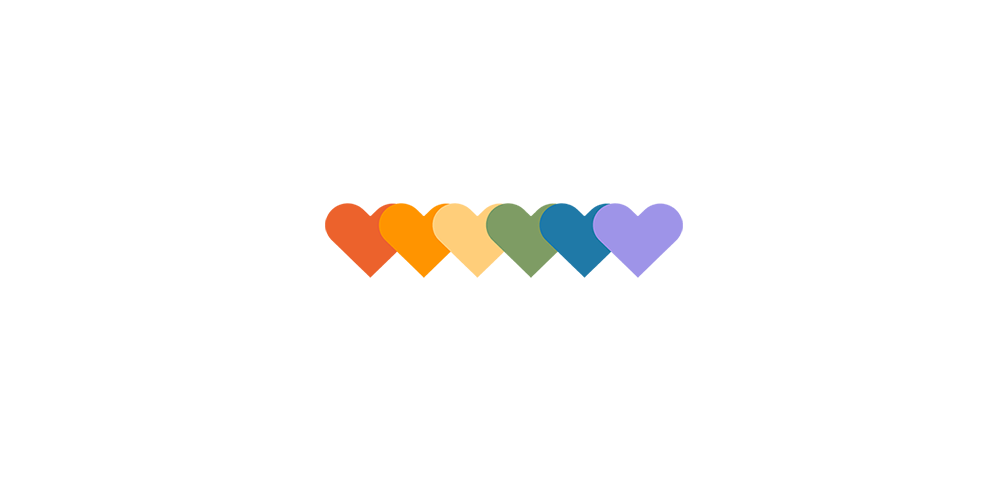 Rainbow of Hearts - LGBTPride.com