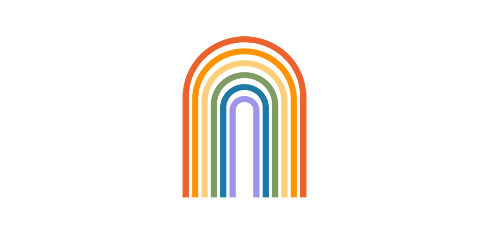 Retro Rainbow - LGBTPride.com