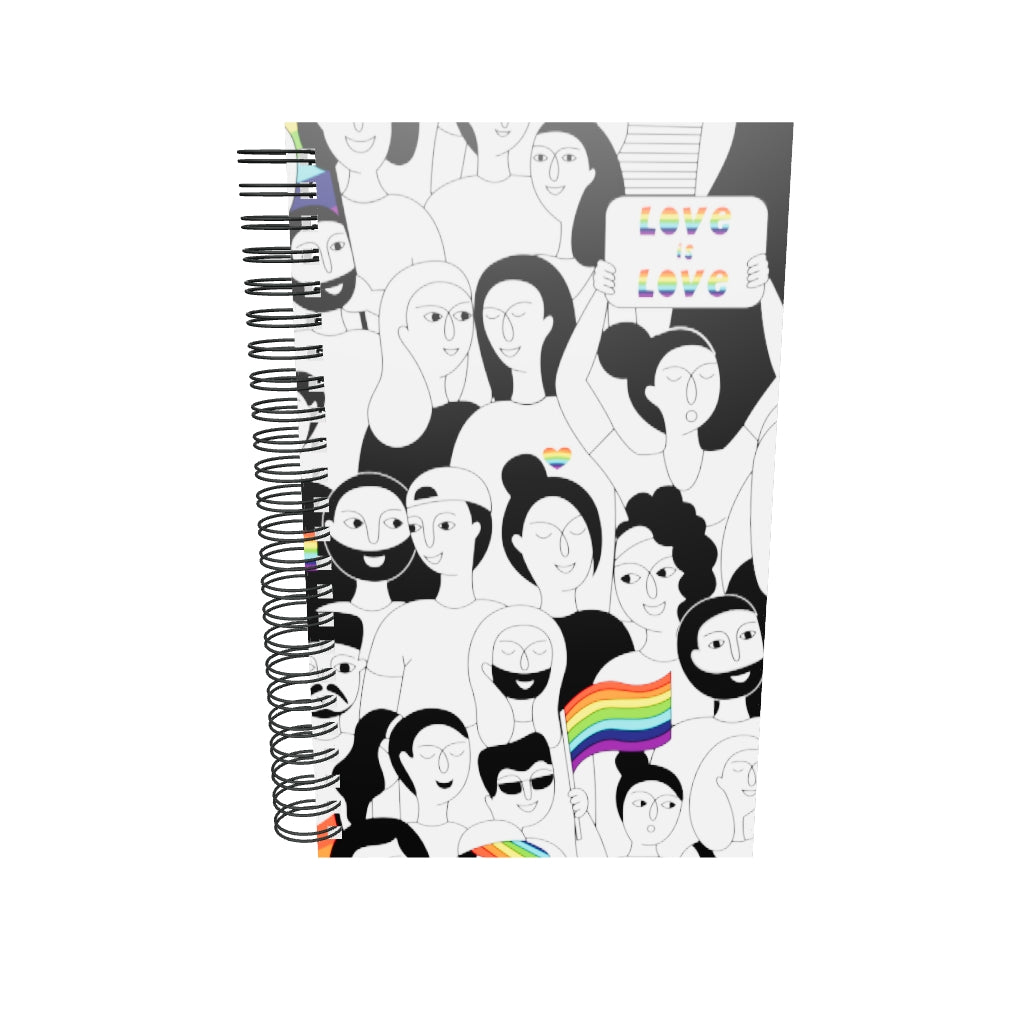 Love is Love Parade Notebook