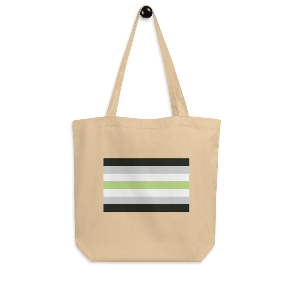 Agender - Eco Tote Bag - Oyster - LGBTPride.com