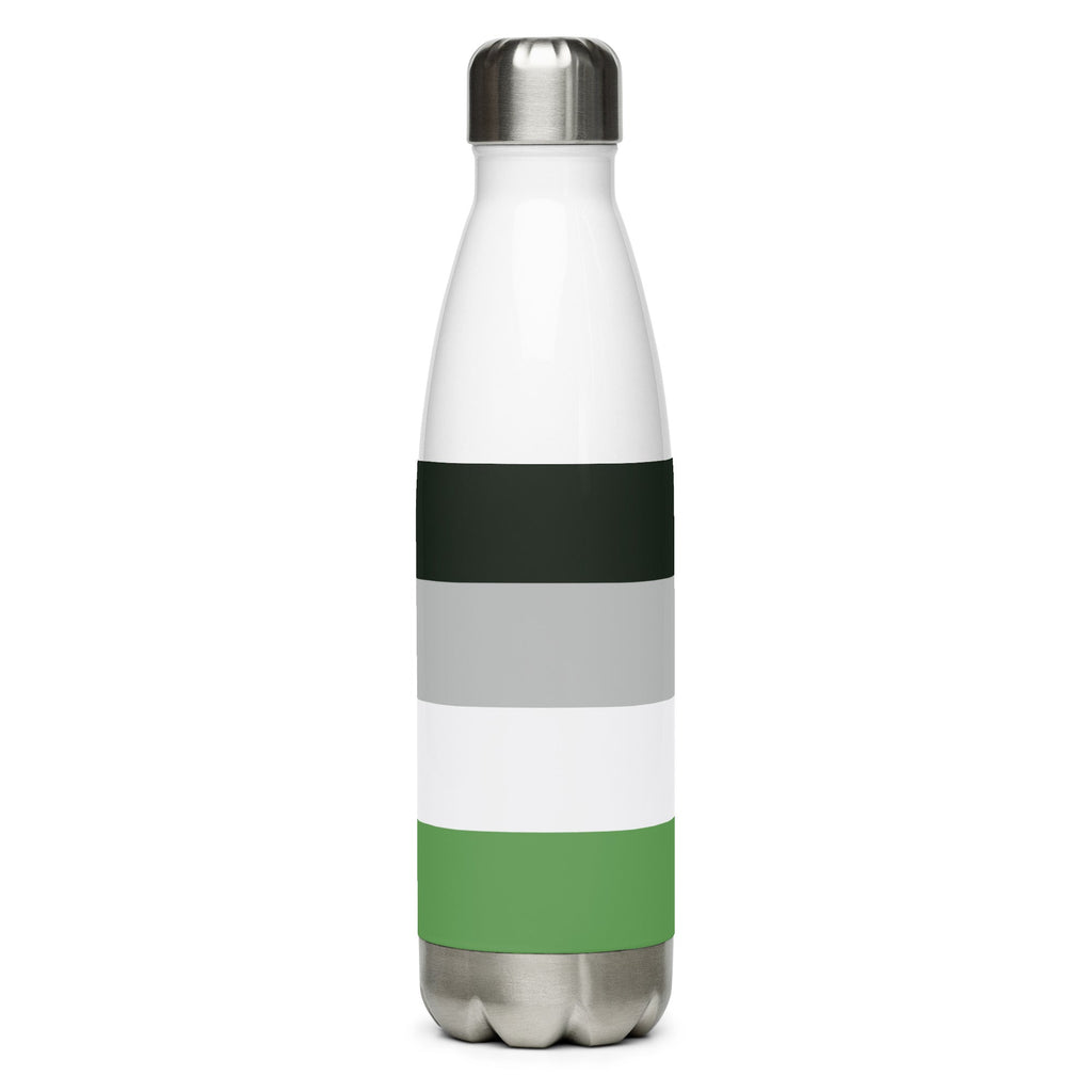 Androphilia Stainless Steel Water Bottle - Black - LGBTPride.com