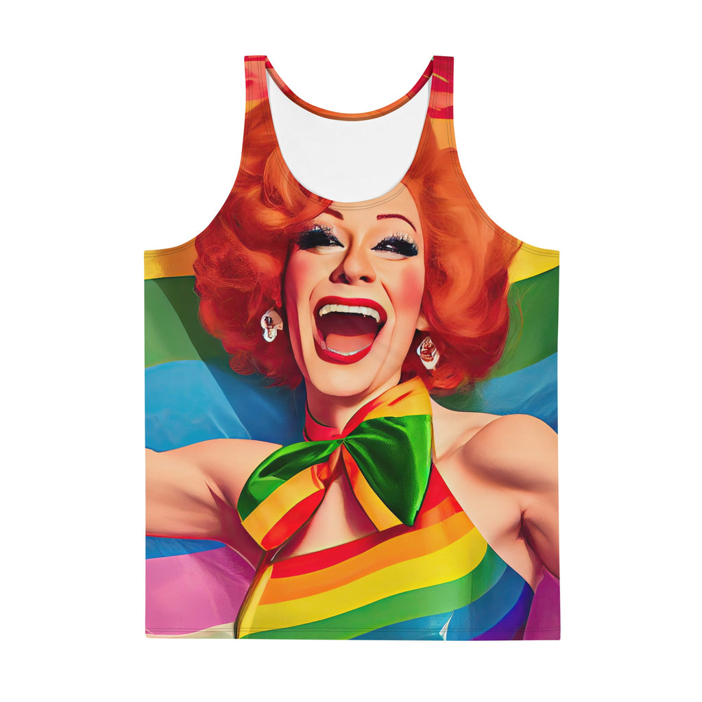 Anna Mission Drag Men's Tank Top - XS - LGBTPride.com