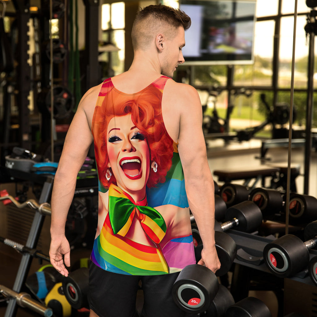 Anna Mission Drag Men's Tank Top - XS - LGBTPride.com
