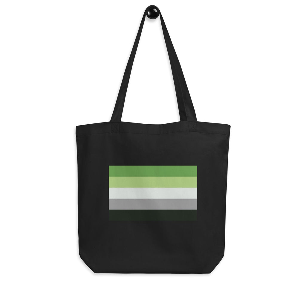 Aromantic - Eco Tote Bag - Black - LGBTPride.com