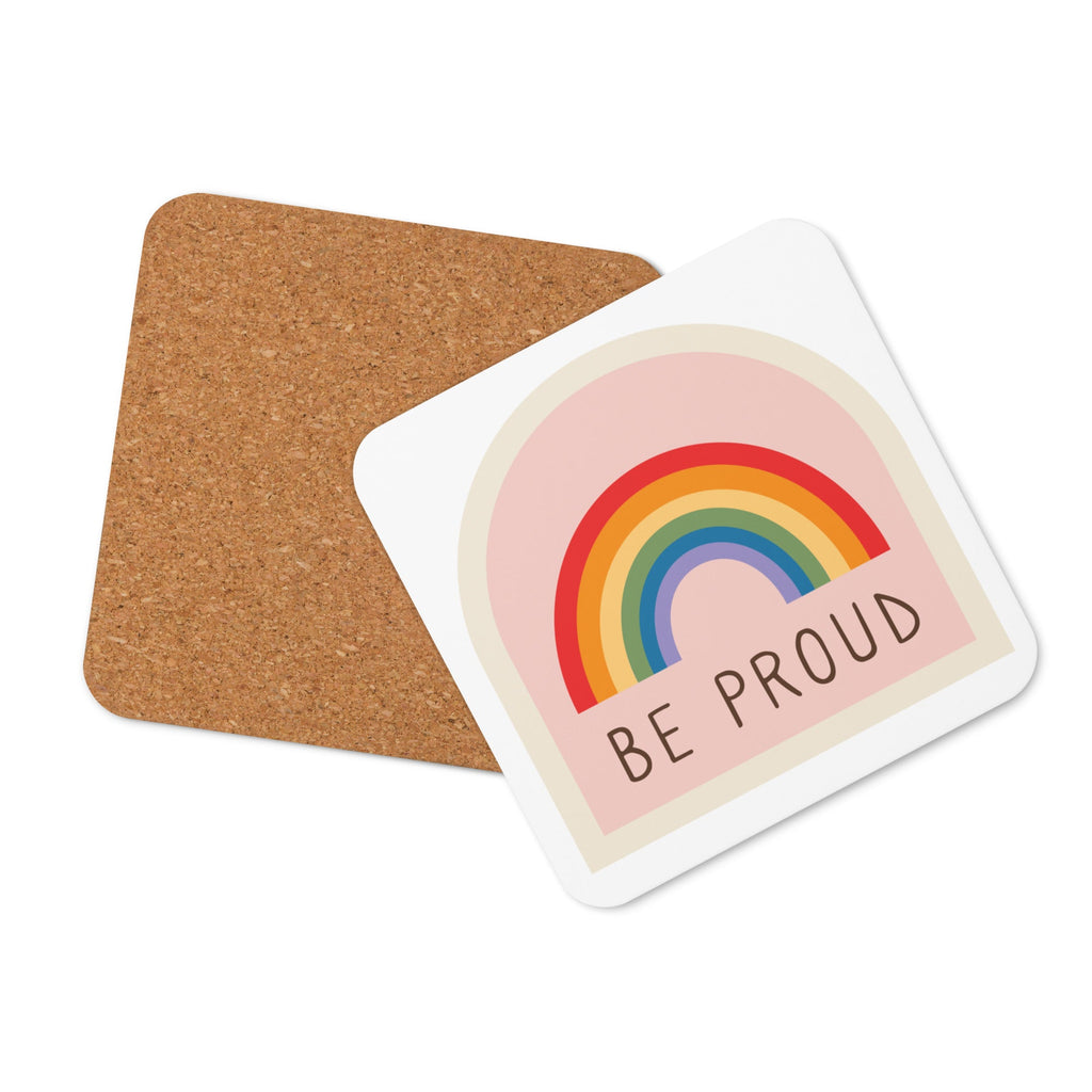 Be Proud Coaster - LGBTPride.com