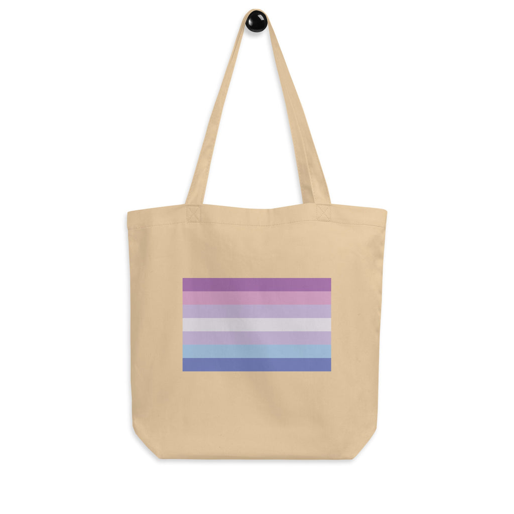 Bigender - Eco Tote Bag - Oyster - LGBTPride.com