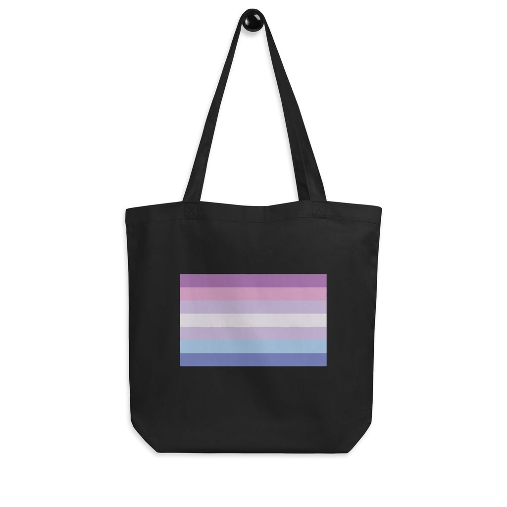 Bigender - Eco Tote Bag - Black - LGBTPride.com