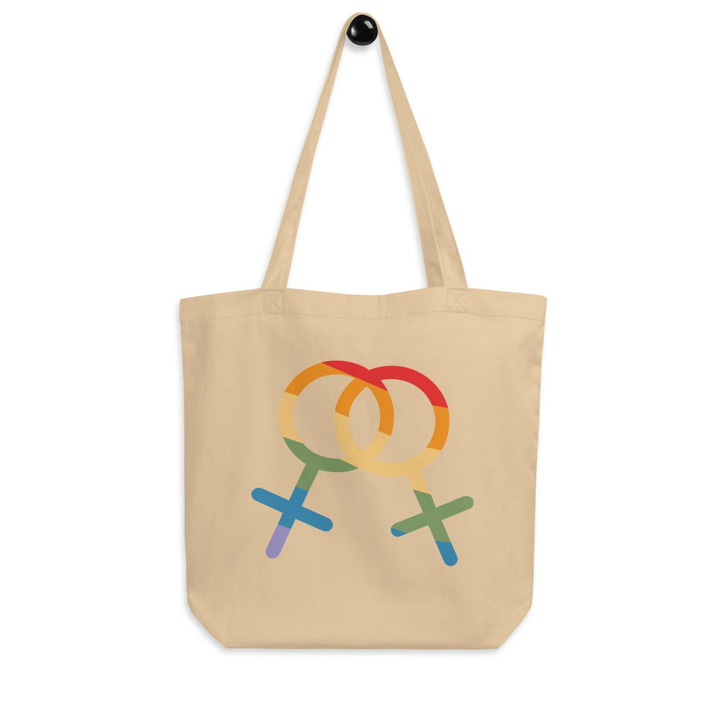 F4F Pride - Eco Tote Bag - Oyster - LGBTPride.com