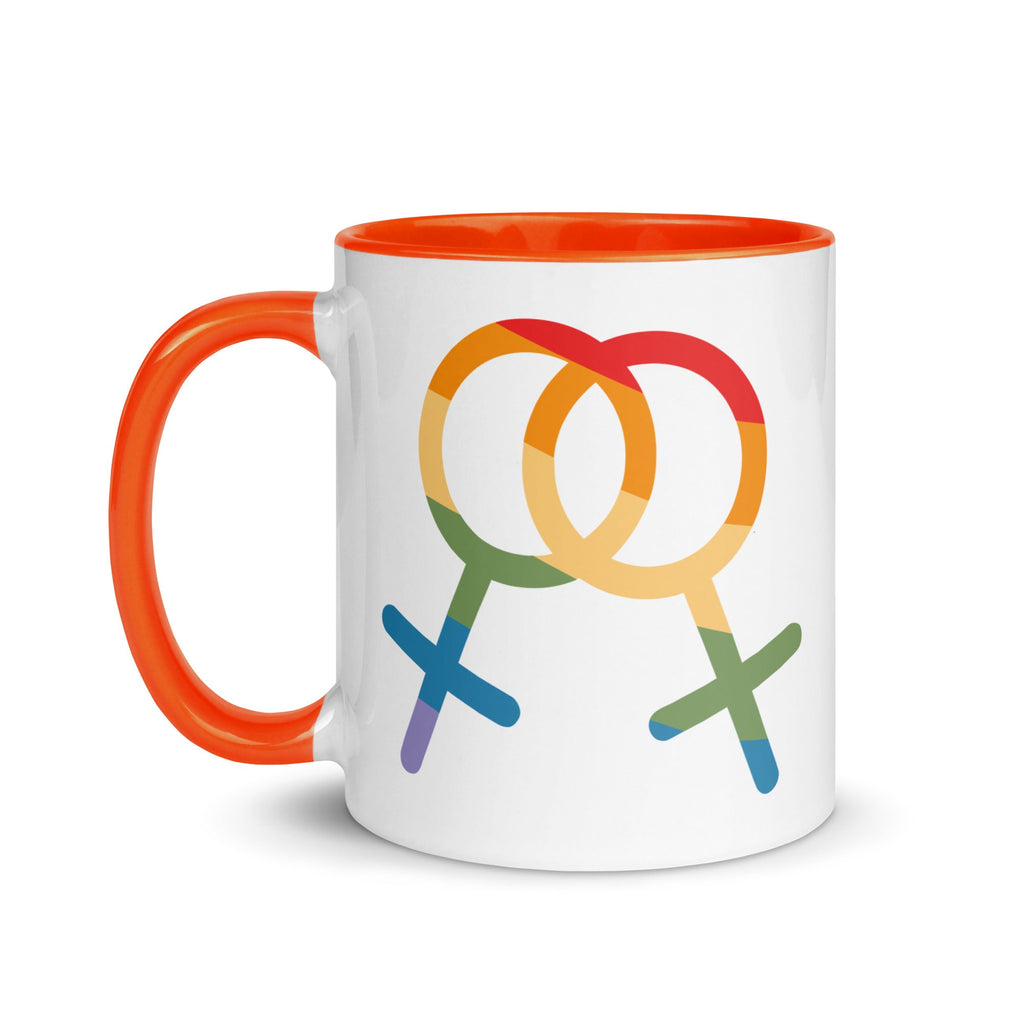 F4F Pride Mug - Orange - LGBTPride.com