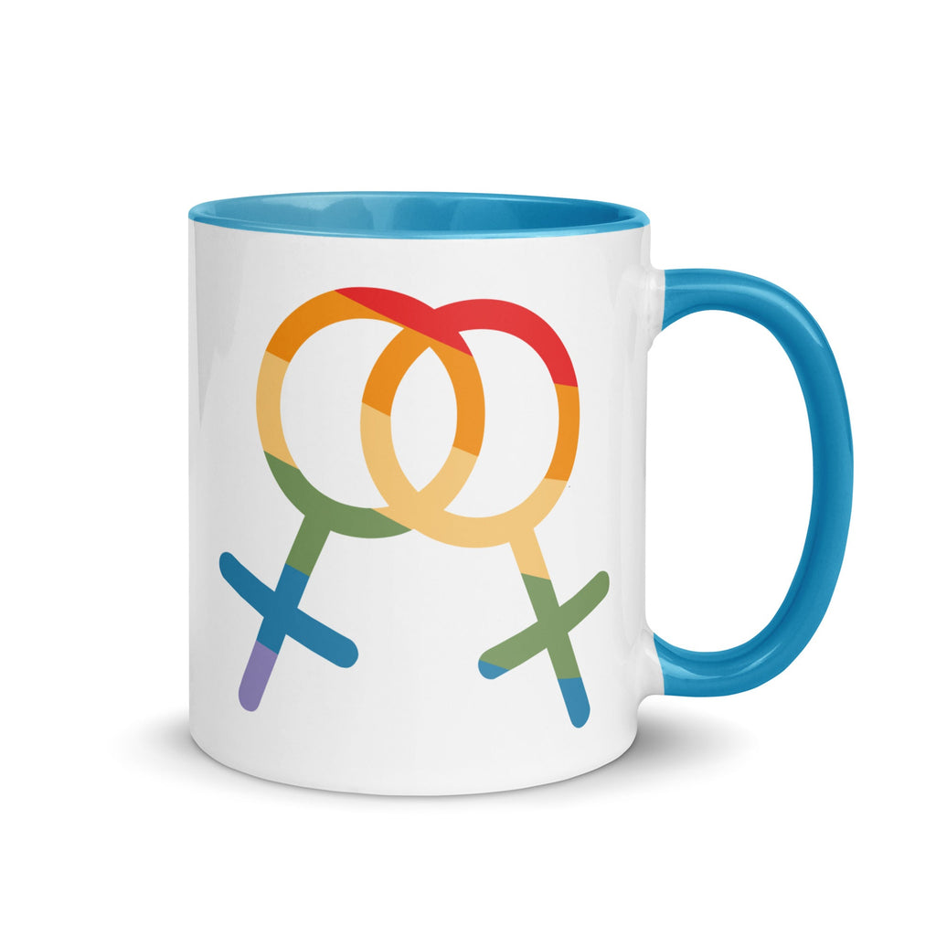 F4F Pride Mug - Blue - LGBTPride.com