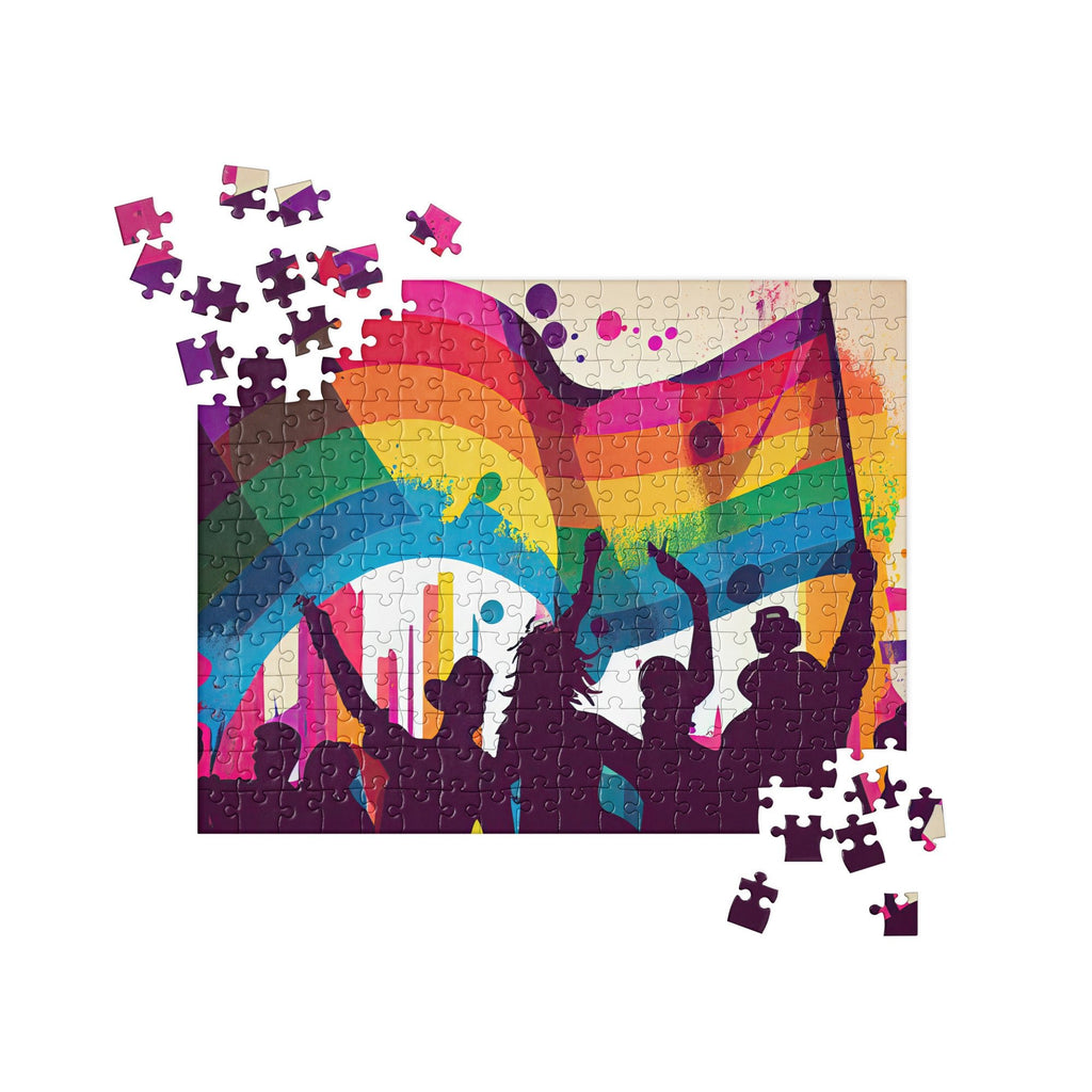 Jigsaw Puzzle - Pride Party - 252 pieces - LGBTPride.com