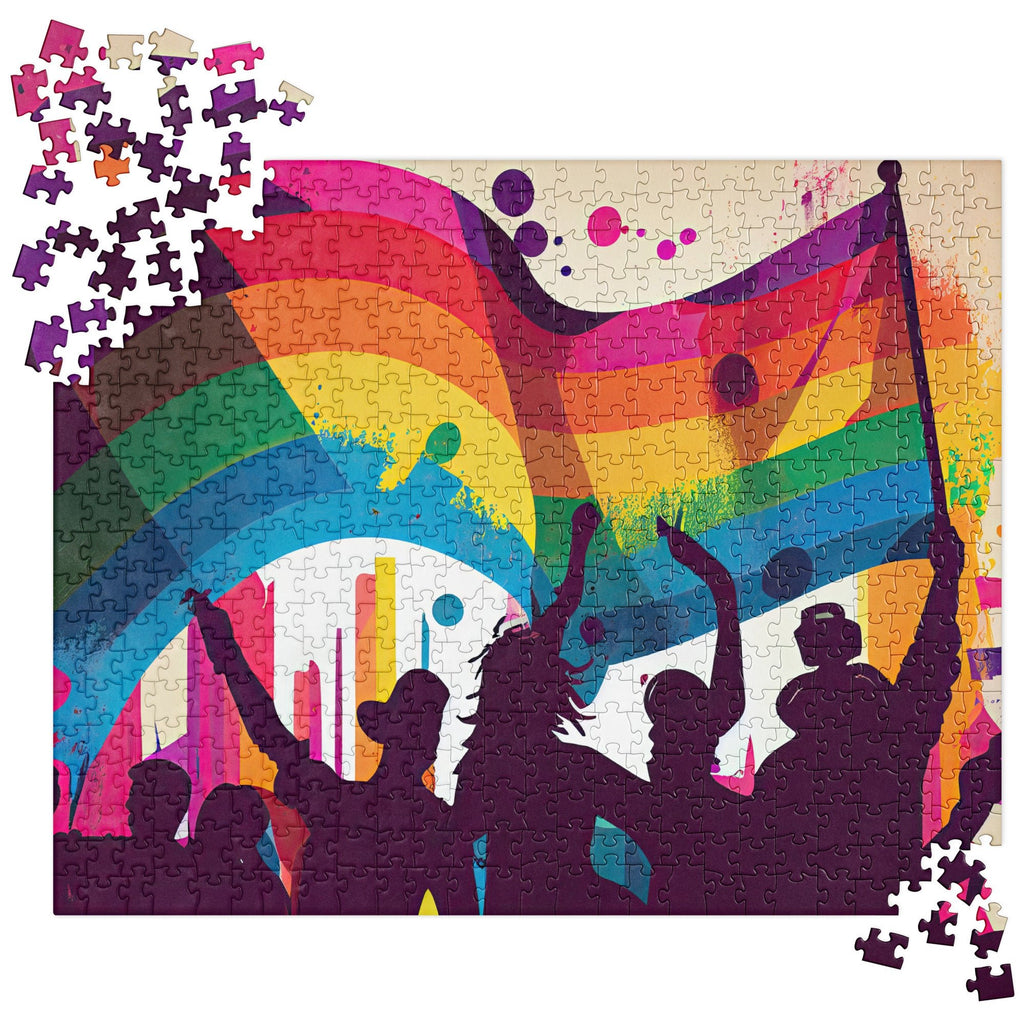 Jigsaw Puzzle - Pride Party - 520 pieces - LGBTPride.com