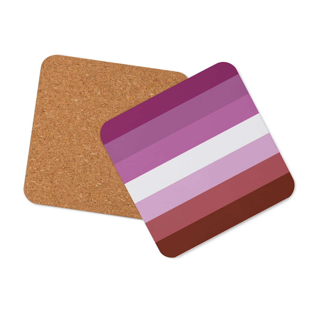 Lesbian Pride Flag Coaster - LGBTPride.com