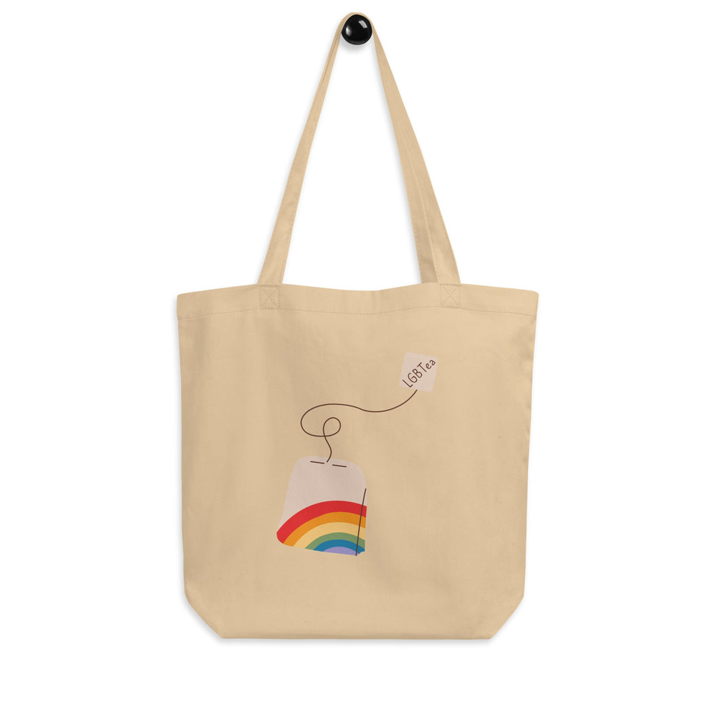LGBTea - Eco Tote Bag - Oyster - LGBTPride.com