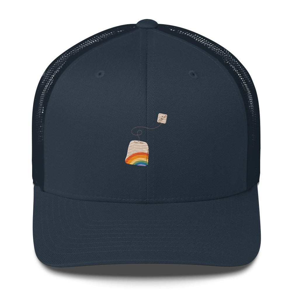 LGBTea Trucker Hat - Navy - LGBTPride.com