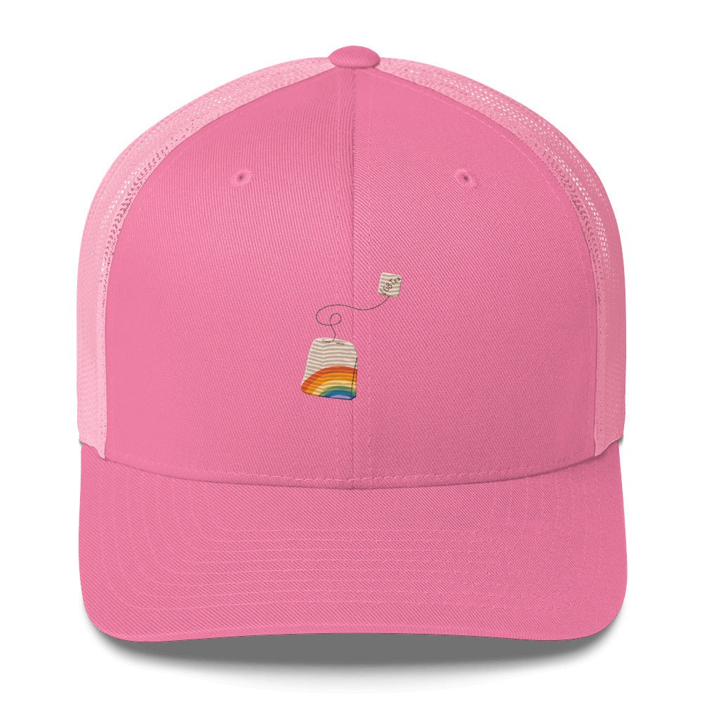 LGBTea Trucker Hat - Pink - LGBTPride.com