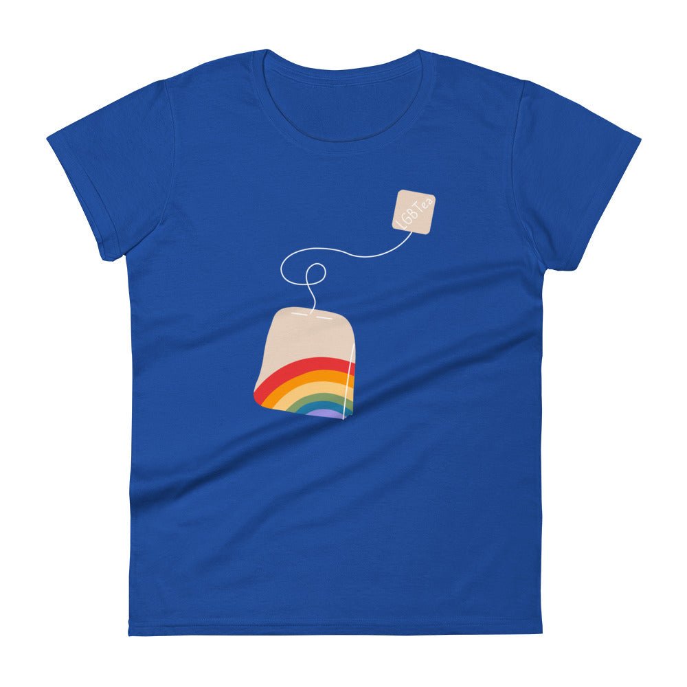LGBTea Women's T-Shirt - Royal Blue - LGBTPride.com