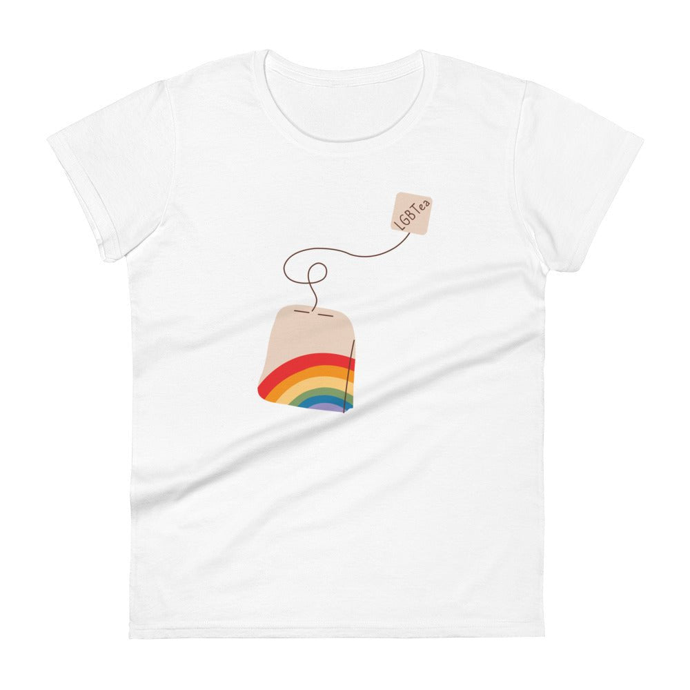 LGBTea Women's T-Shirt - White - LGBTPride.com