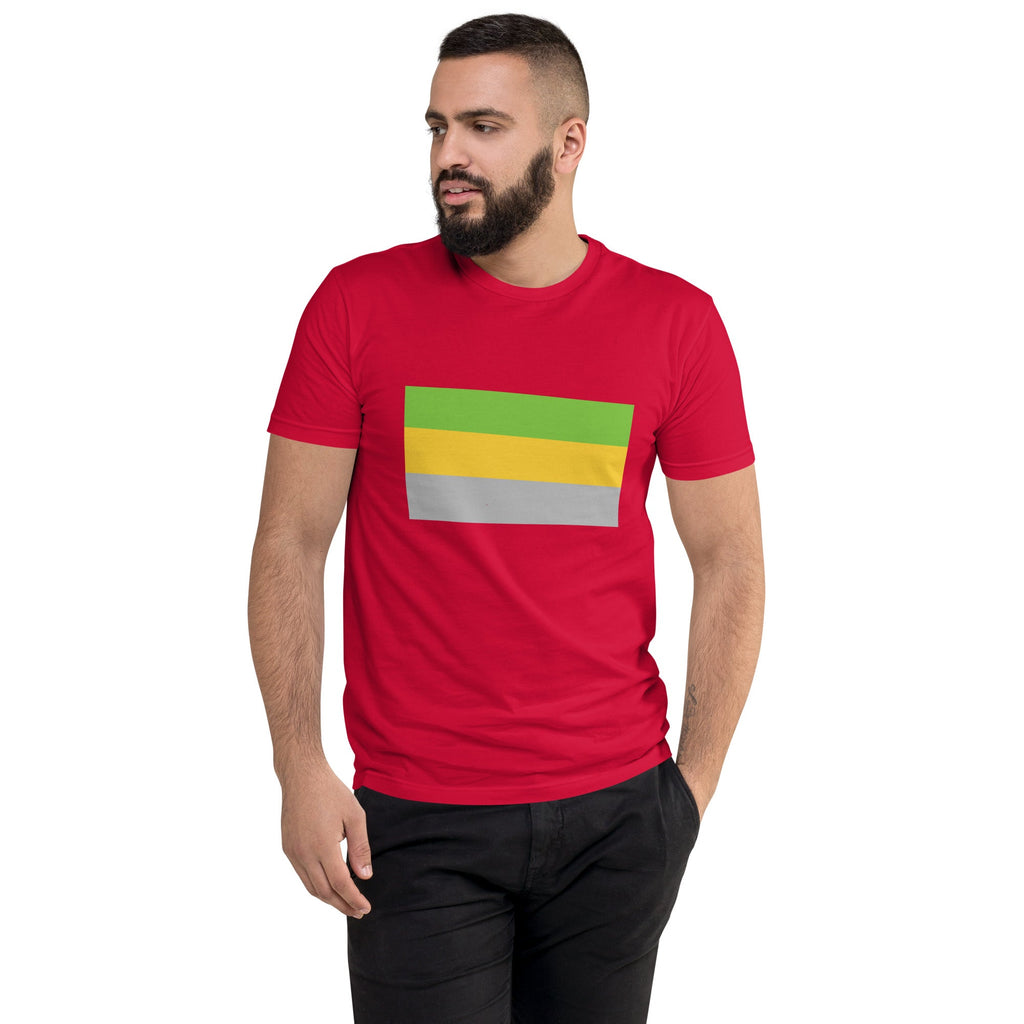 Lithromantic Pride Flag Men's T-shirt - Red - LGBTPride.com