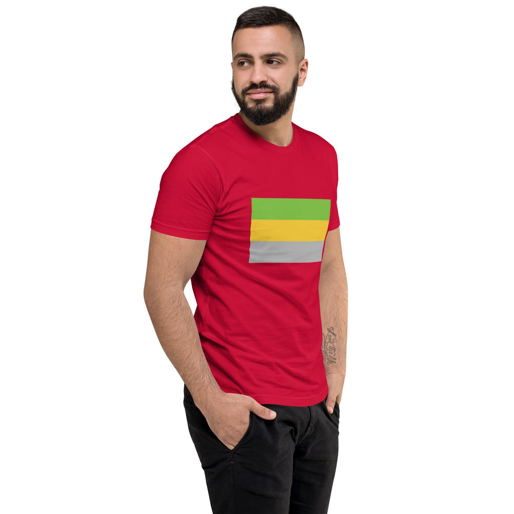 Lithromantic Pride Flag Men's T-shirt - Red - LGBTPride.com