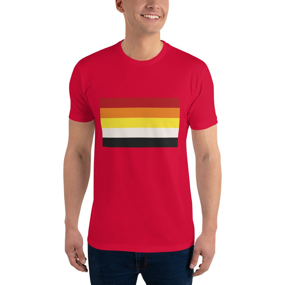 Lithsexual Pride Flag Men's T-shirt - Red - LGBTPride.com