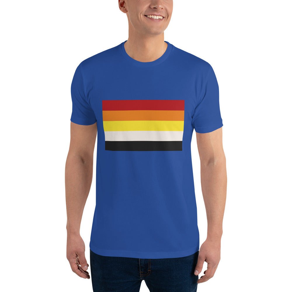 Lithsexual Pride Flag Men's T-shirt - Royal Blue - LGBTPride.com