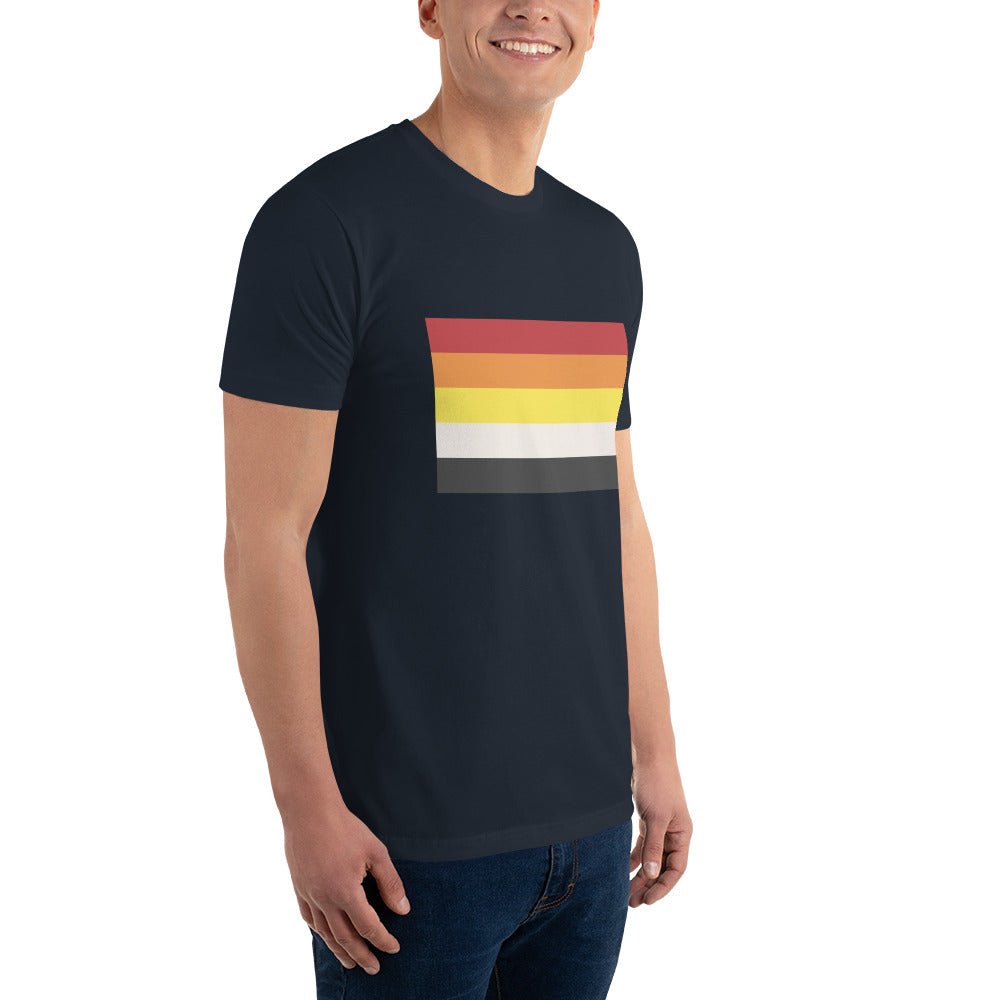 Lithsexual Pride Flag Men's T-shirt - Midnight Navy - LGBTPride.com