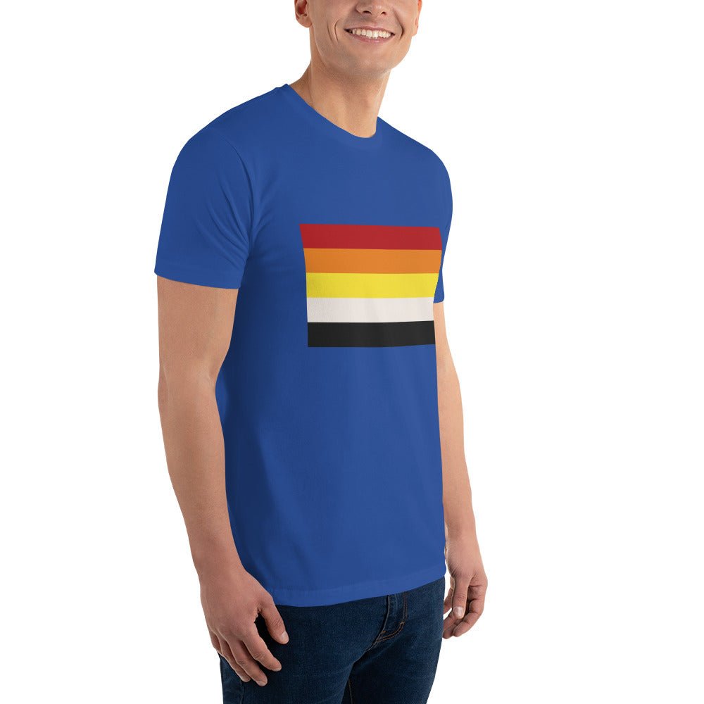 Lithsexual Pride Flag Men's T-shirt - Royal Blue - LGBTPride.com