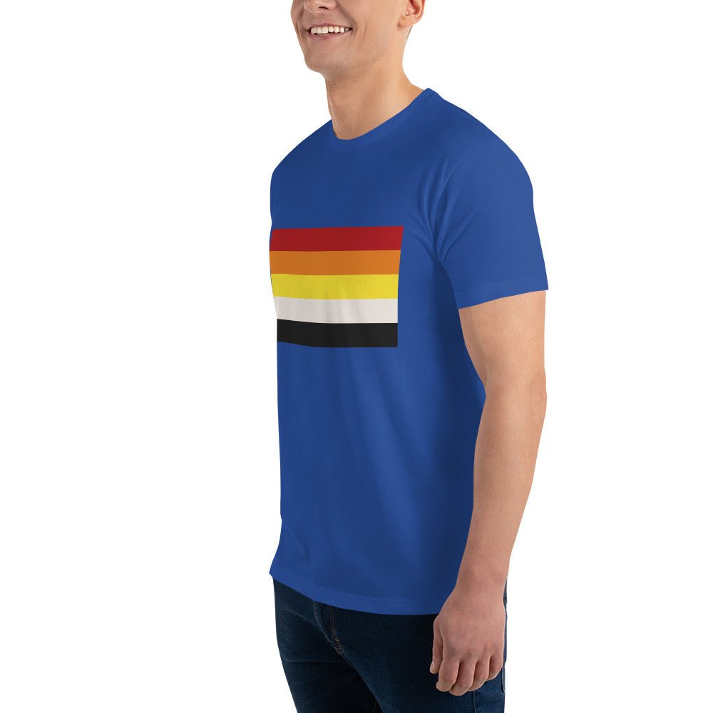 Lithsexual Pride Flag Men's T-shirt - Royal Blue - LGBTPride.com