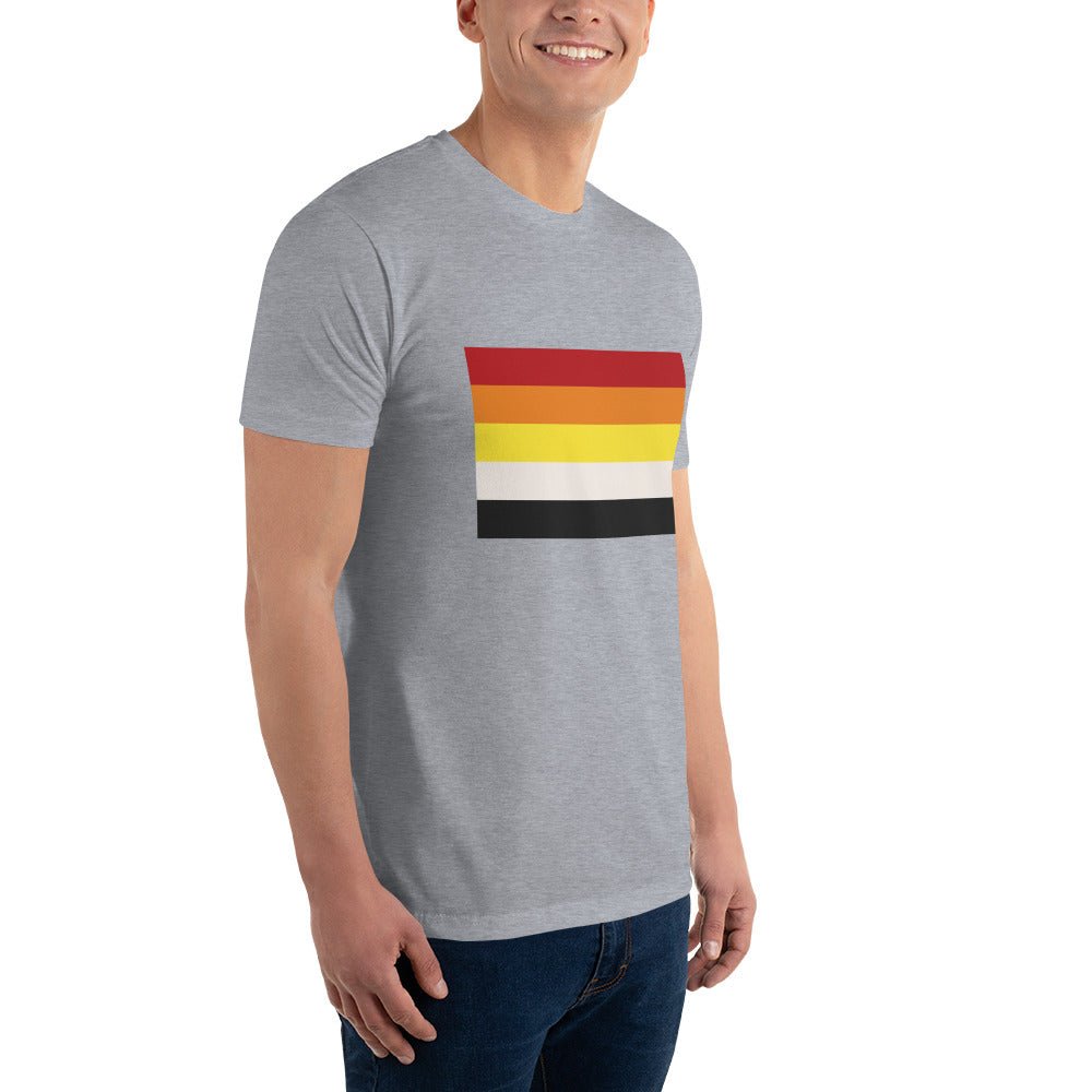 Lithsexual Pride Flag Men's T-shirt - Heather Grey - LGBTPride.com