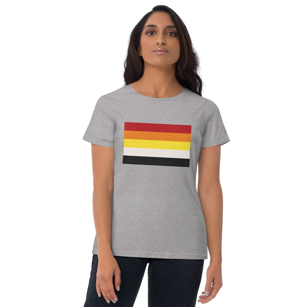 Lithsexual Pride Flag Women's T-Shirt - Heather Grey - LGBTPride.com