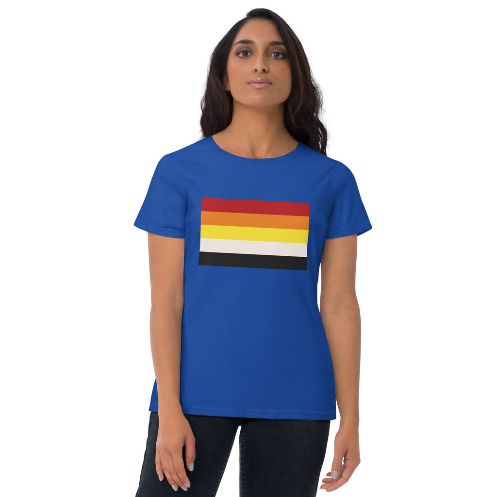 Lithsexual Pride Flag Women's T-Shirt - Royal Blue - LGBTPride.com