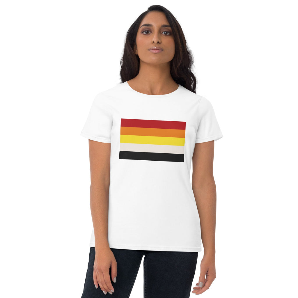 Lithsexual Pride Flag Women's T-Shirt - White - LGBTPride.com