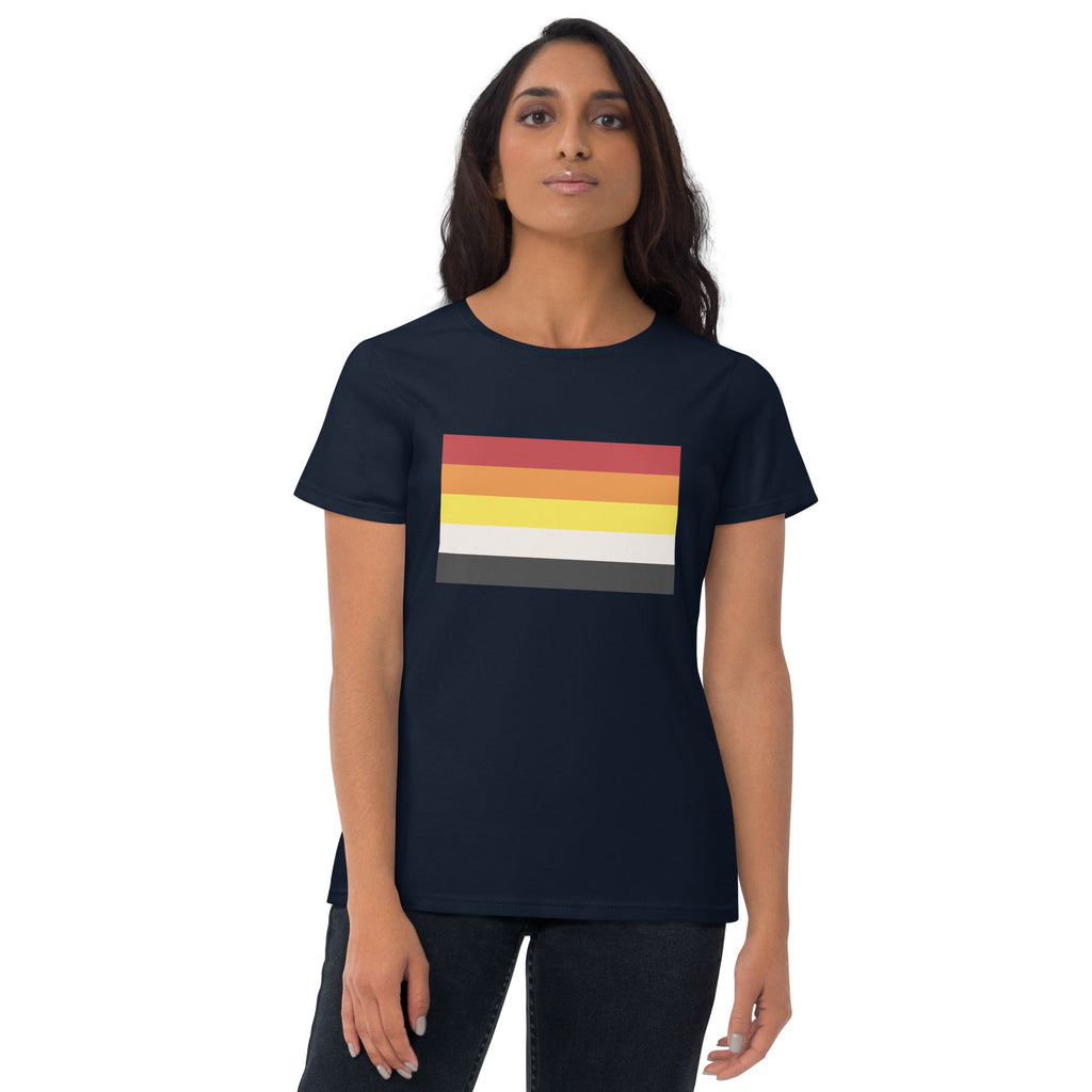 Lithsexual Pride Flag Women's T-Shirt - Navy - LGBTPride.com