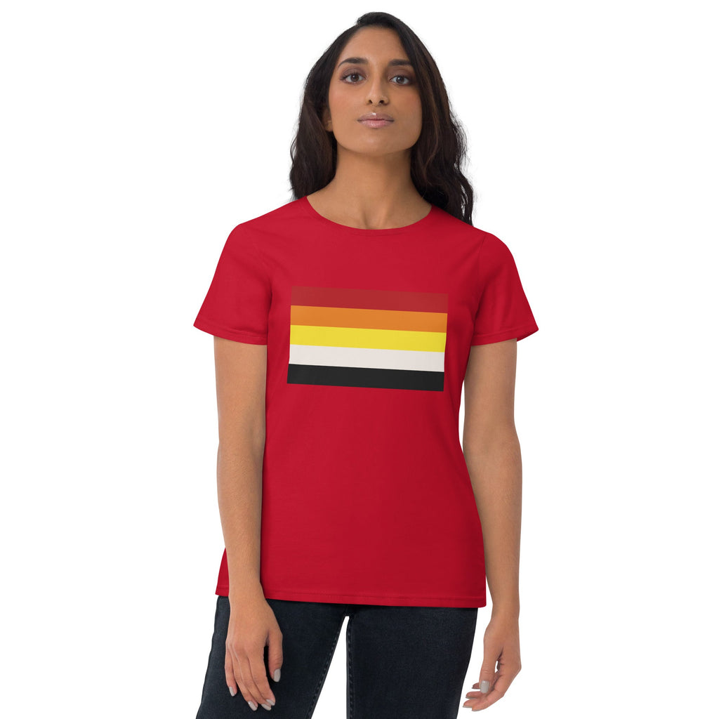 Lithsexual Pride Flag Women's T-Shirt - True Red - LGBTPride.com