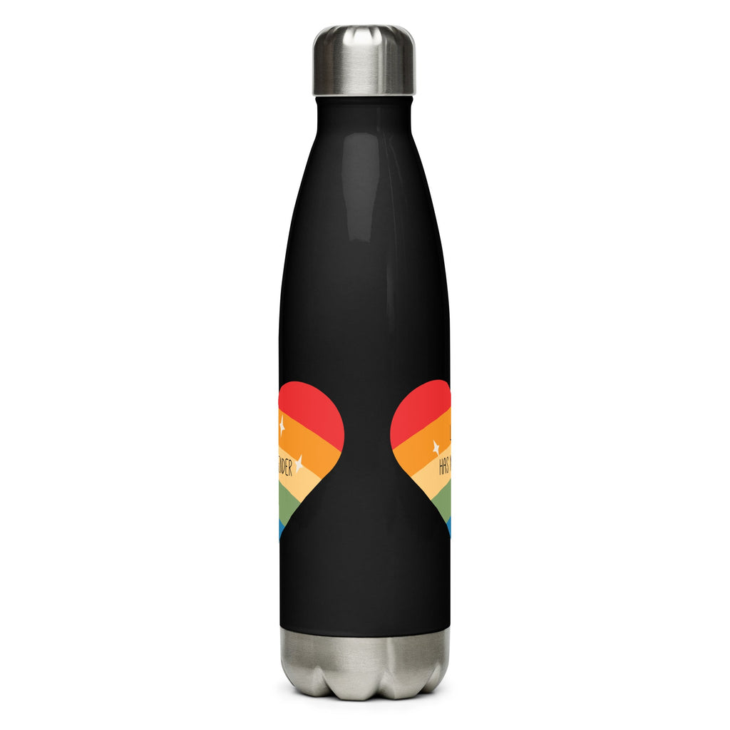 Love Has No Gender Stainless Steel Water Bottle - LGBTPride.com