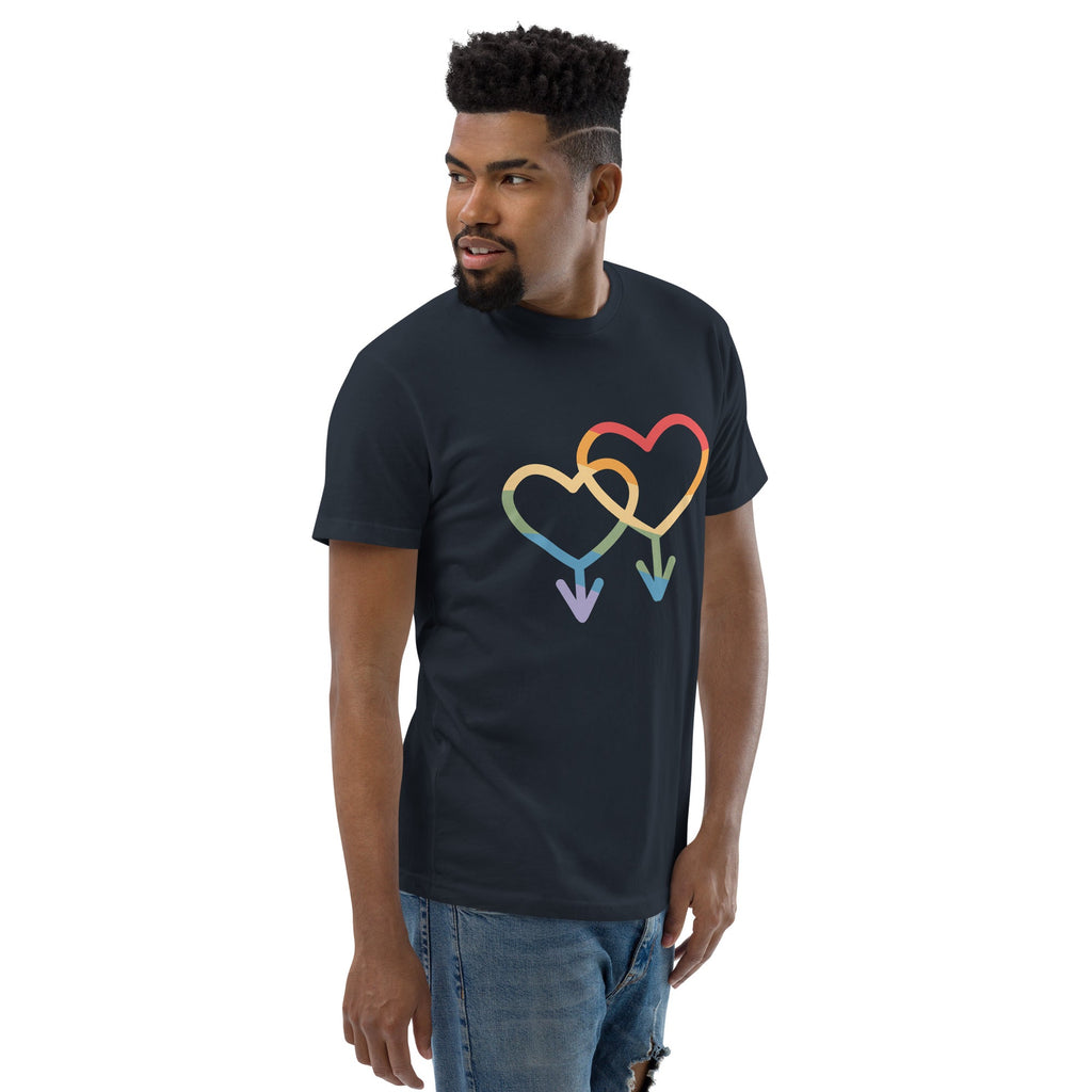 M4M Love Men's T-Shirt LGBTPride.com - LGBT Pride