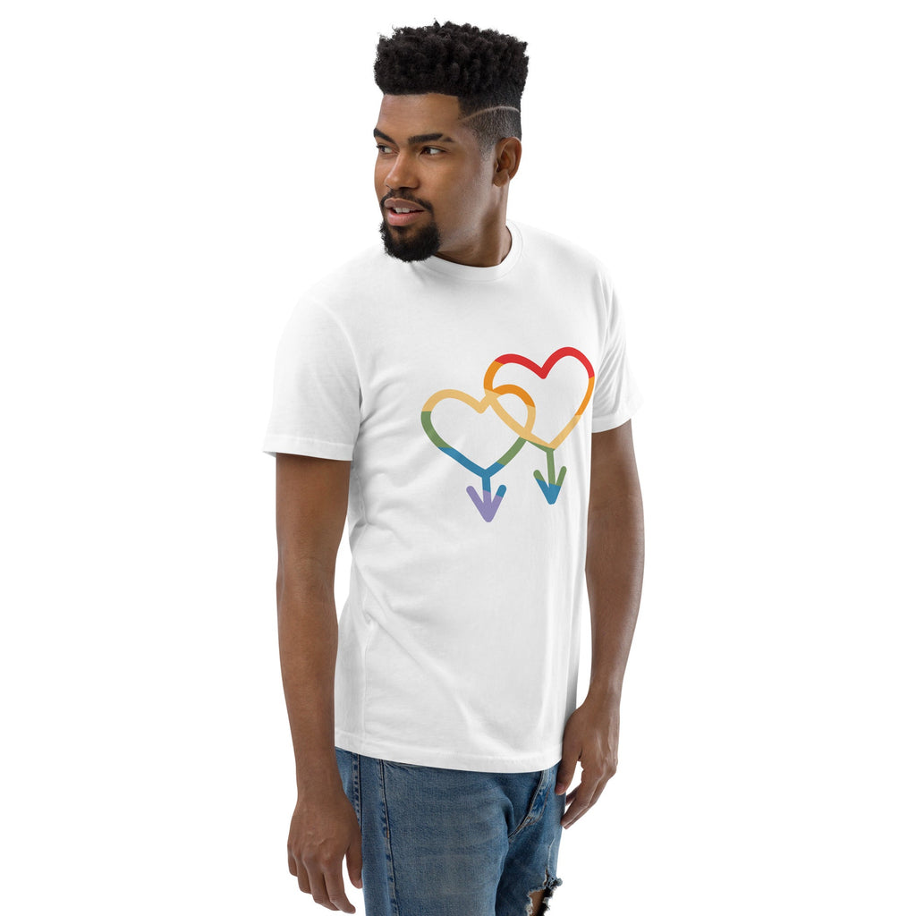 M4M Love Men's T-Shirt LGBTPride.com - LGBT Pride