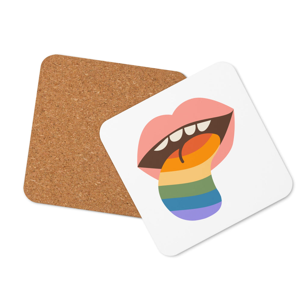 Mouthful of Pride Coaster - Default Title - LGBTPride.com - LGBT Pride