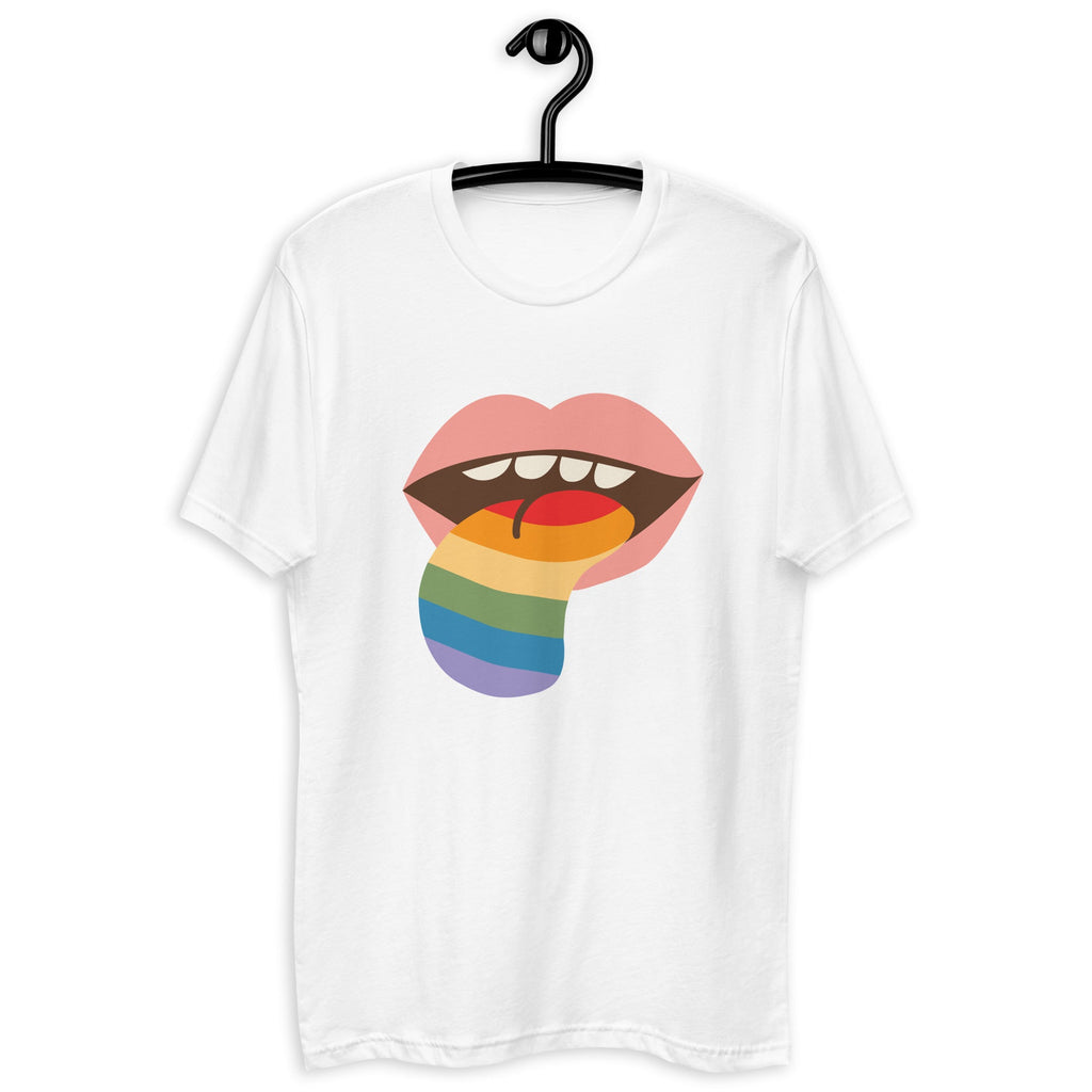 Mouthful of Pride Men's T-Shirt - White - LGBTPride.com - LGBT Pride