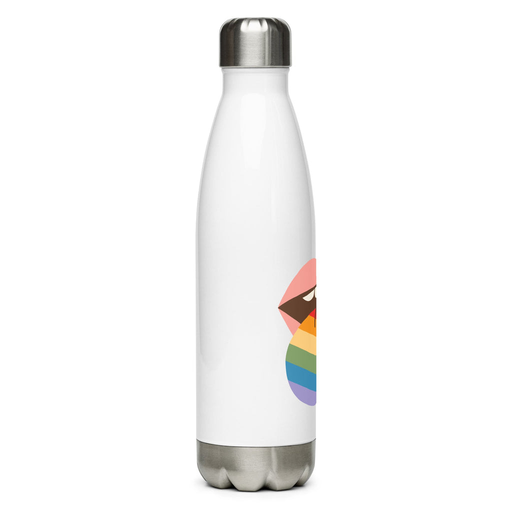 Mouthful of Pride Stainless Steel Water Bottle LGBTPride.com - LGBT Pride
