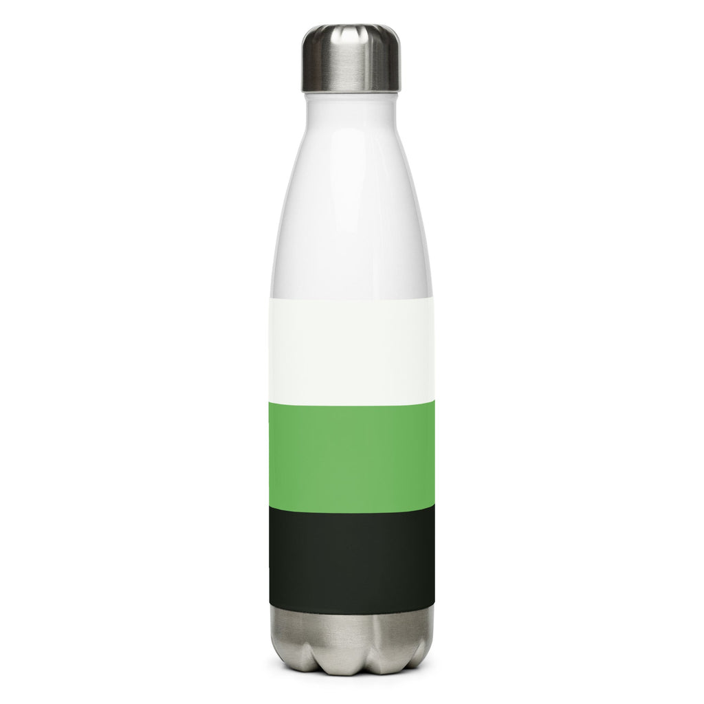 Neutrois Stainless Steel Water Bottle - Black - LGBTPride.com