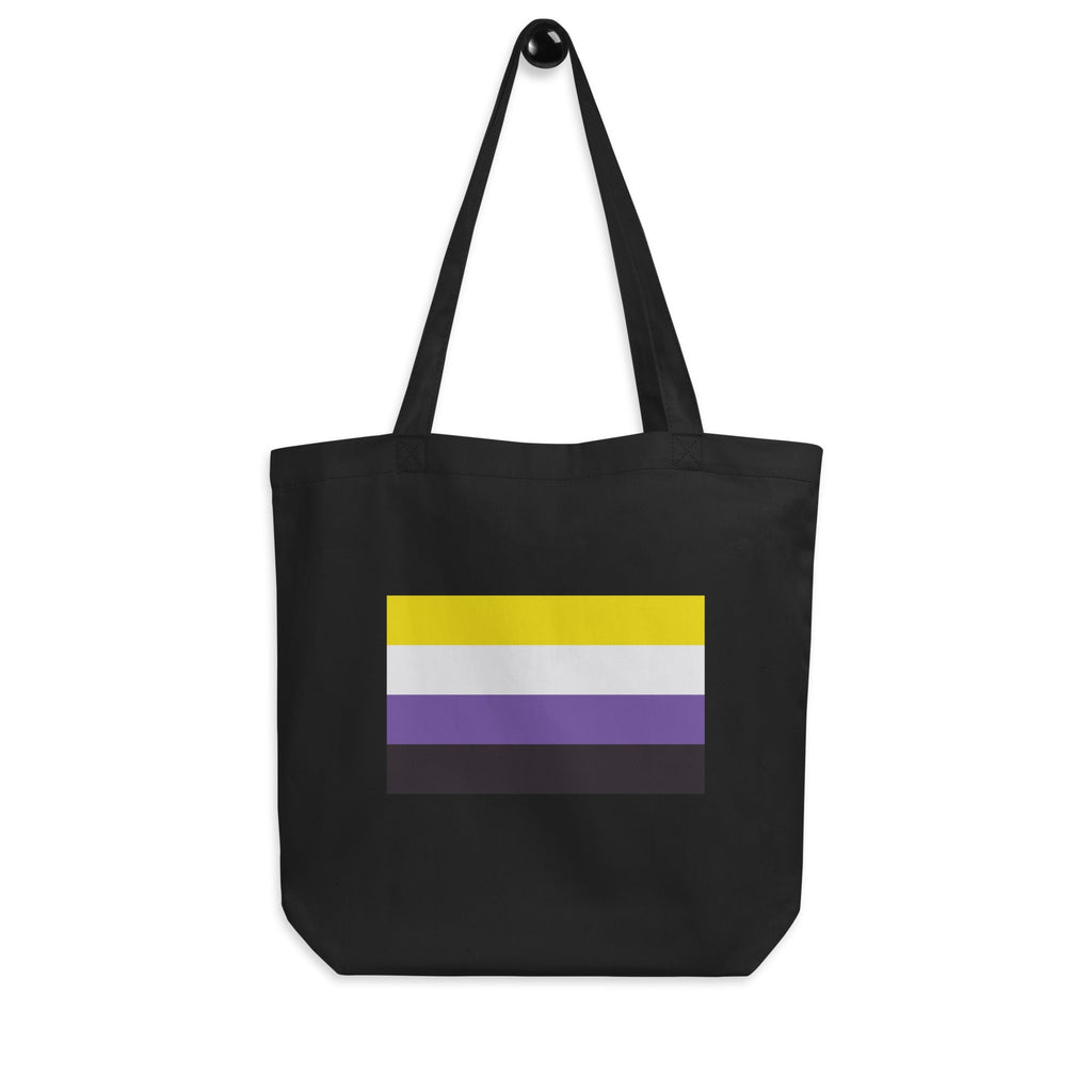 Nonbinary - Eco Tote Bag - Black - LGBTPride.com