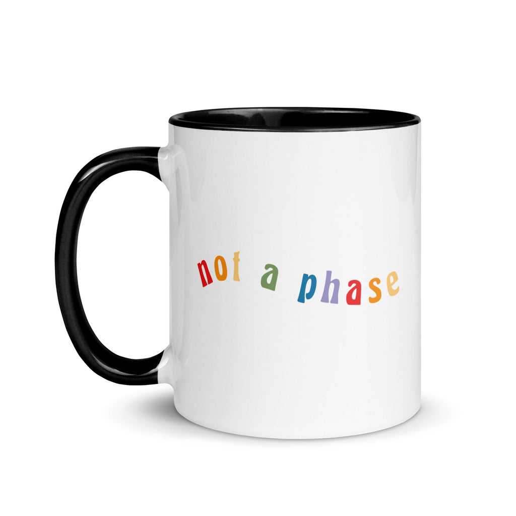 Not a Phase Mug - Black - LGBTPride.com