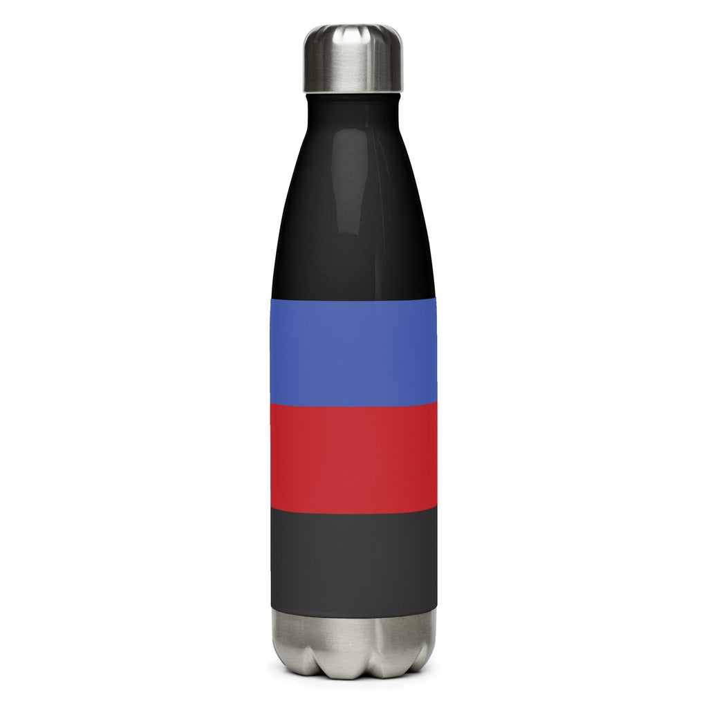 Polyamorous Stainless Steel Water Bottle - Black - LGBTPride.com