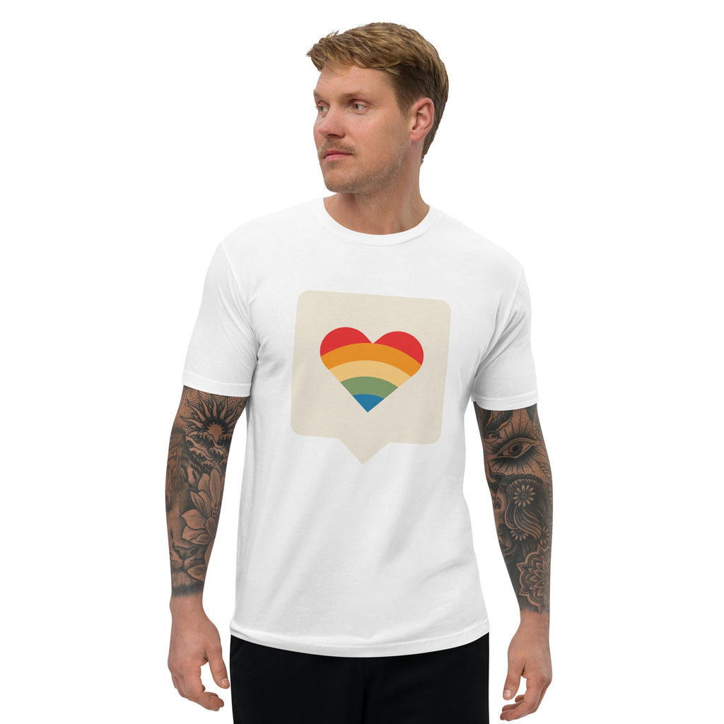Pride is Here Men's T-Shirt - White - LGBTPride.com