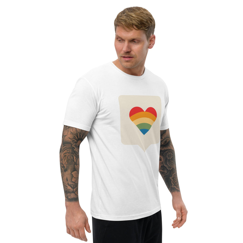 Pride is Here Men's T-Shirt - White - LGBTPride.com