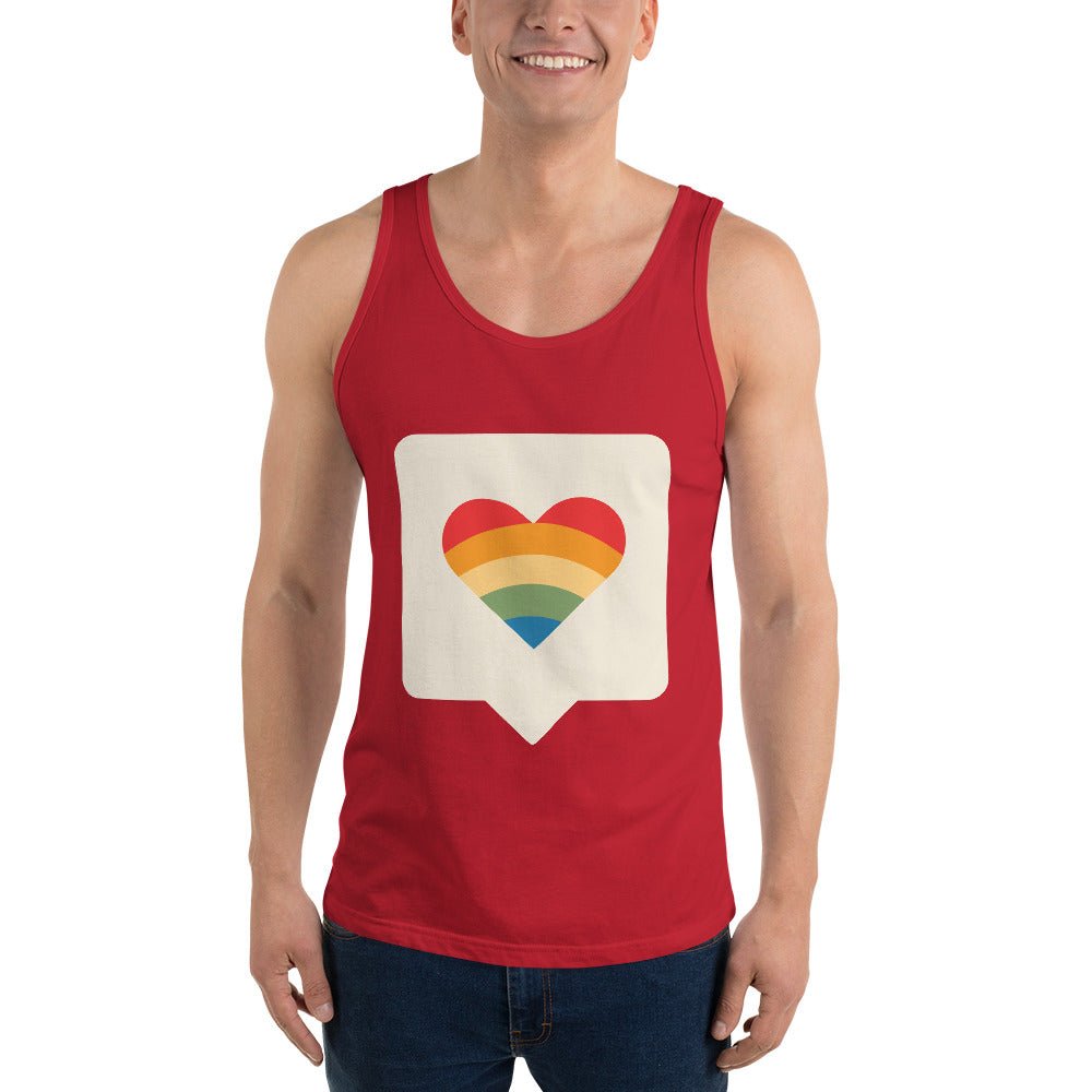 Pride is Here Men's Tank Top - Red - LGBTPride.com