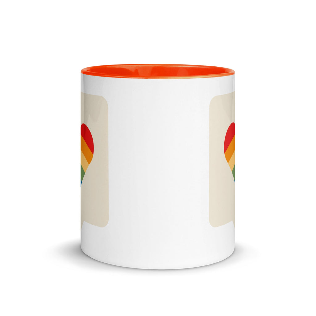 Pride is Here Mug - Orange - LGBTPride.com